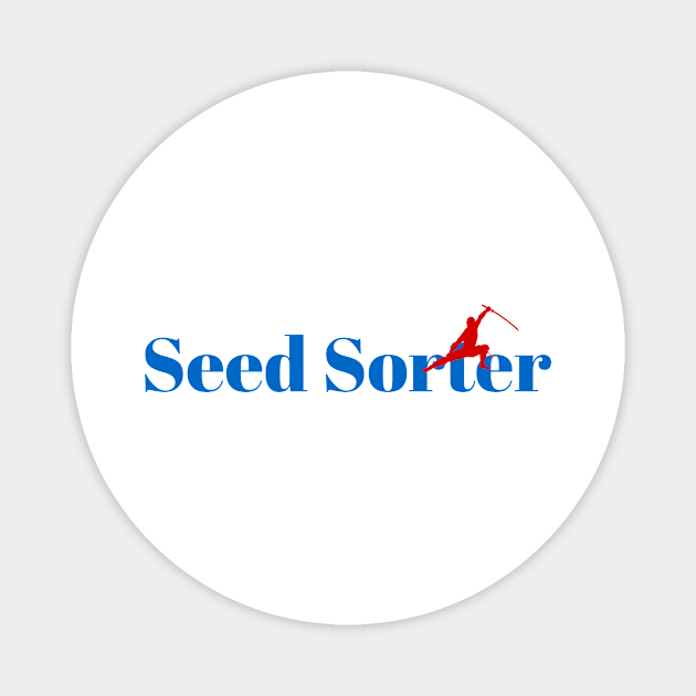 The Seed Sorter Ninja Magnet by ArtDesignDE